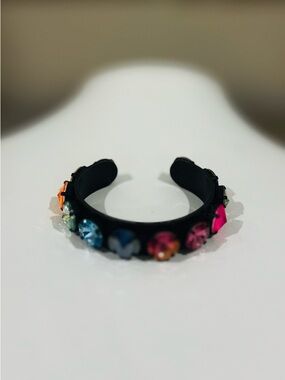 TOVA Keira Cuff Bracelet in Smutt Watermelon